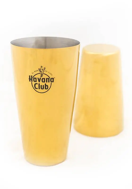 COCTELERA BOSTON HAVANA CLUB (DORADA)