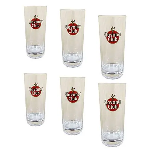 JUEGO DE VASOS HAVANA CLUB MOJITO