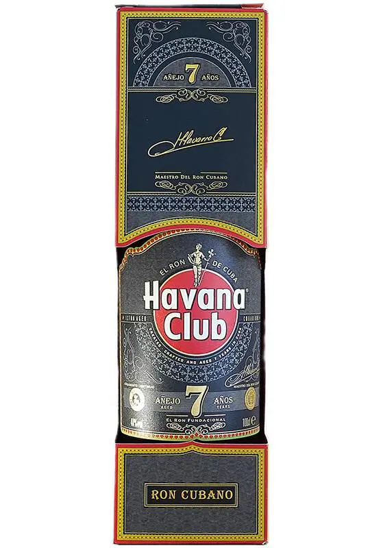 HAVANA CLUB AÑEJO 7 AÑOS - ESTUCHADO (LITRO)