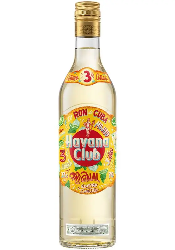 HAVANA CLUB AÑEJO 3 AÑOS / EDICIÓN LIMITADA - MOJITO